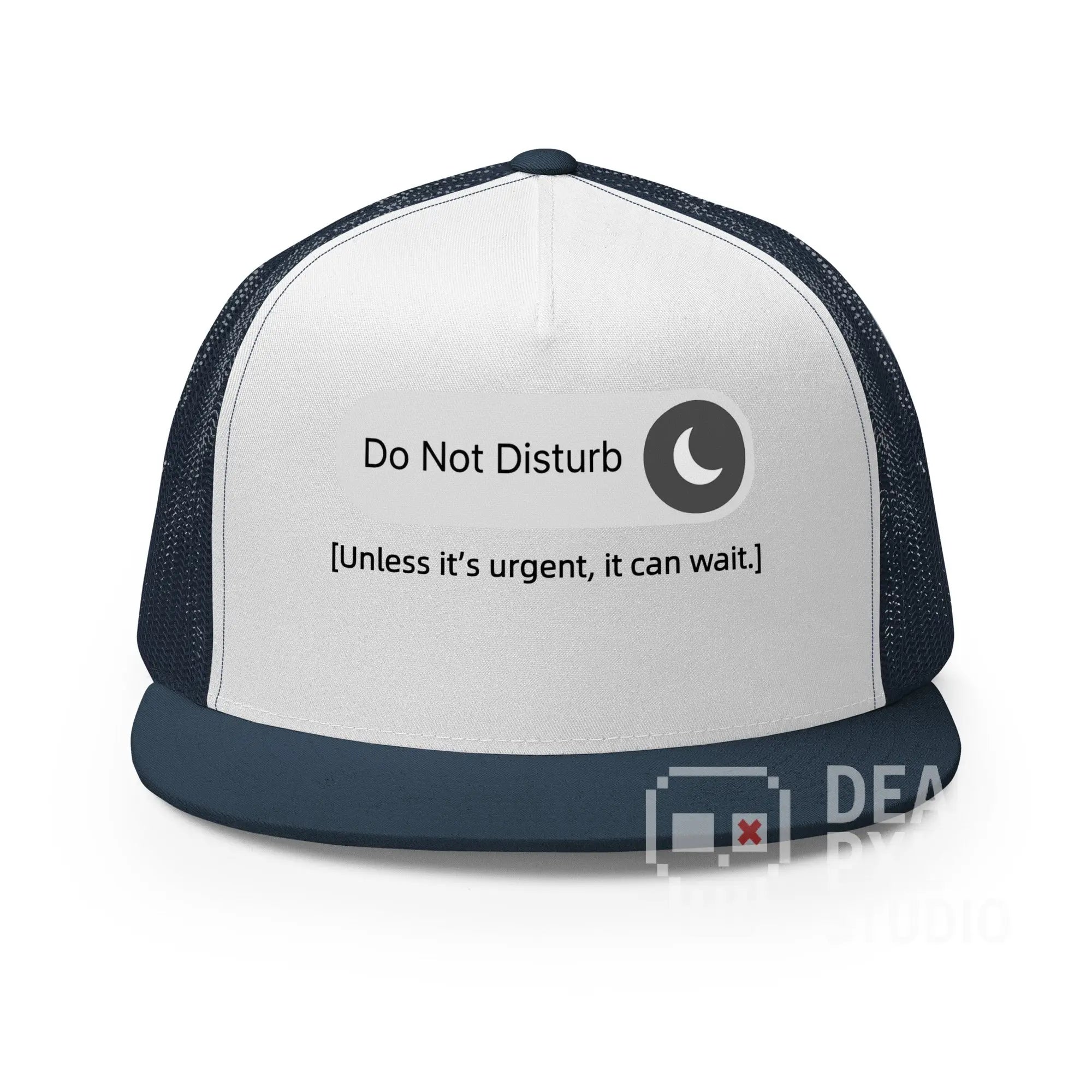 Do Not Disturb Snapback Trucker Cap