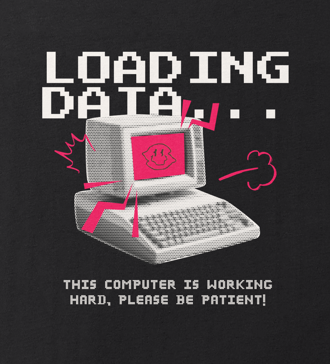Loading Data… Retro Computer Tee
