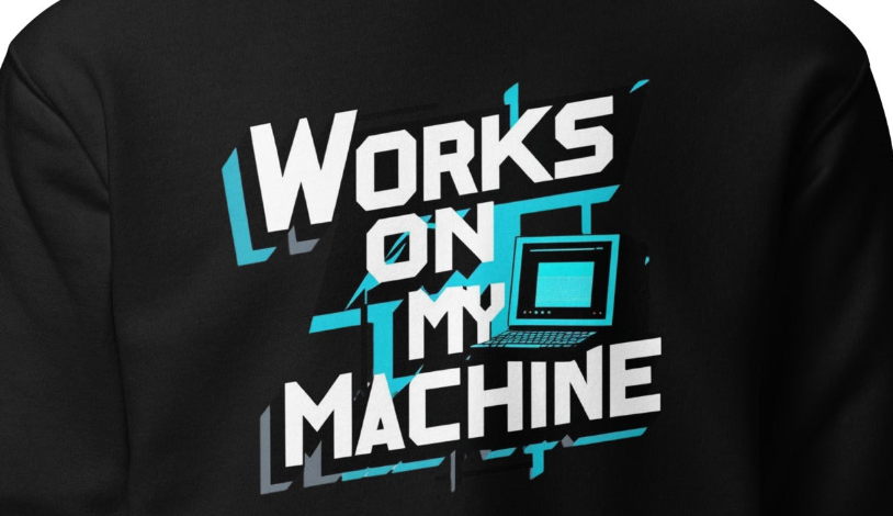 Works on My Machine | Retro Tech Hoodie