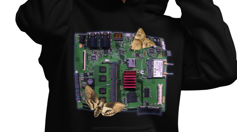 Signal Remains Techwear Hoodie