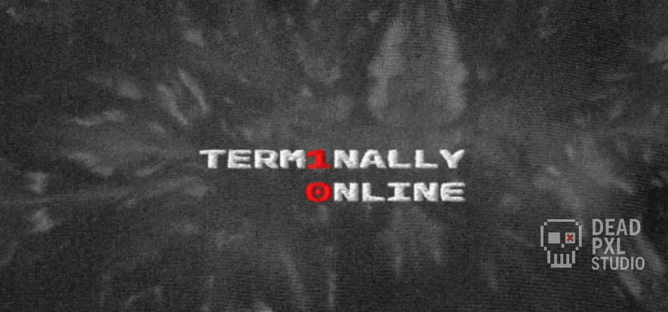 terminally online hoodie