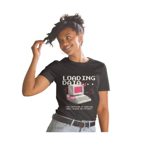 Loading Data… Retro Computer Tee