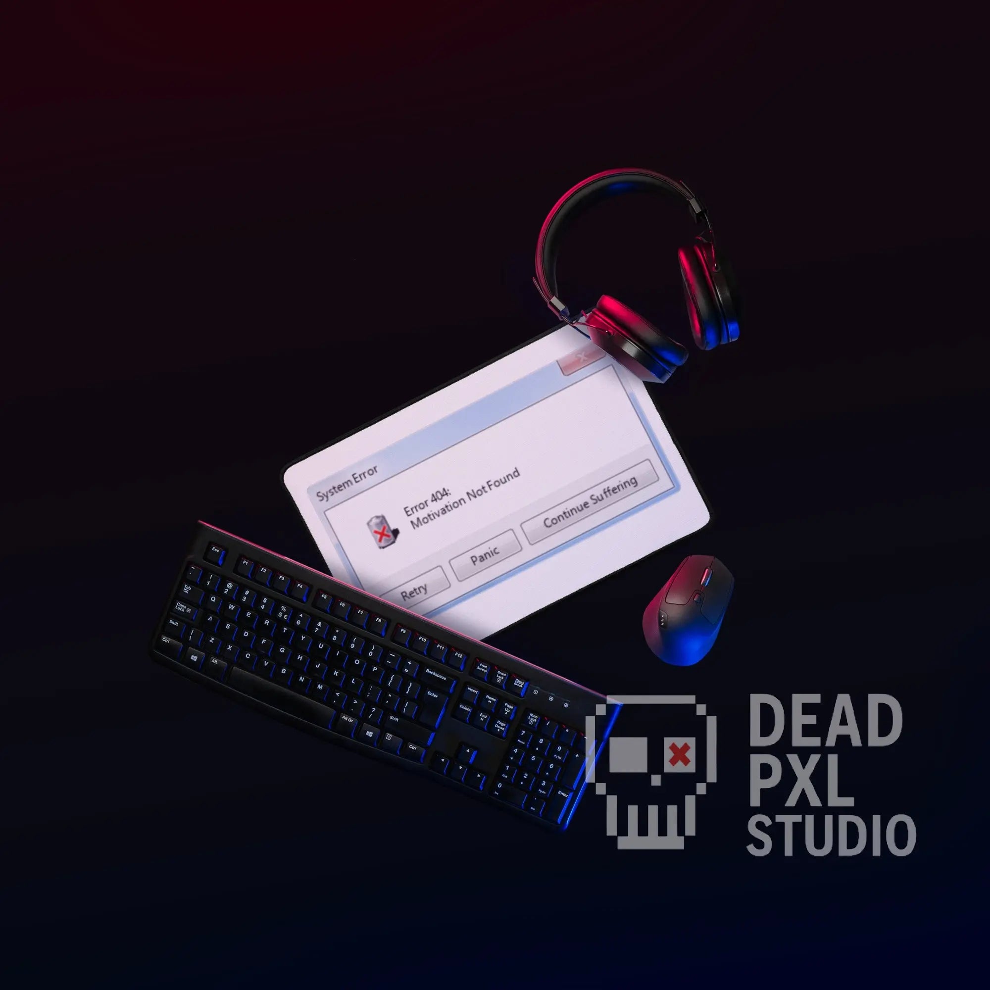 Error 404 Desk Mat