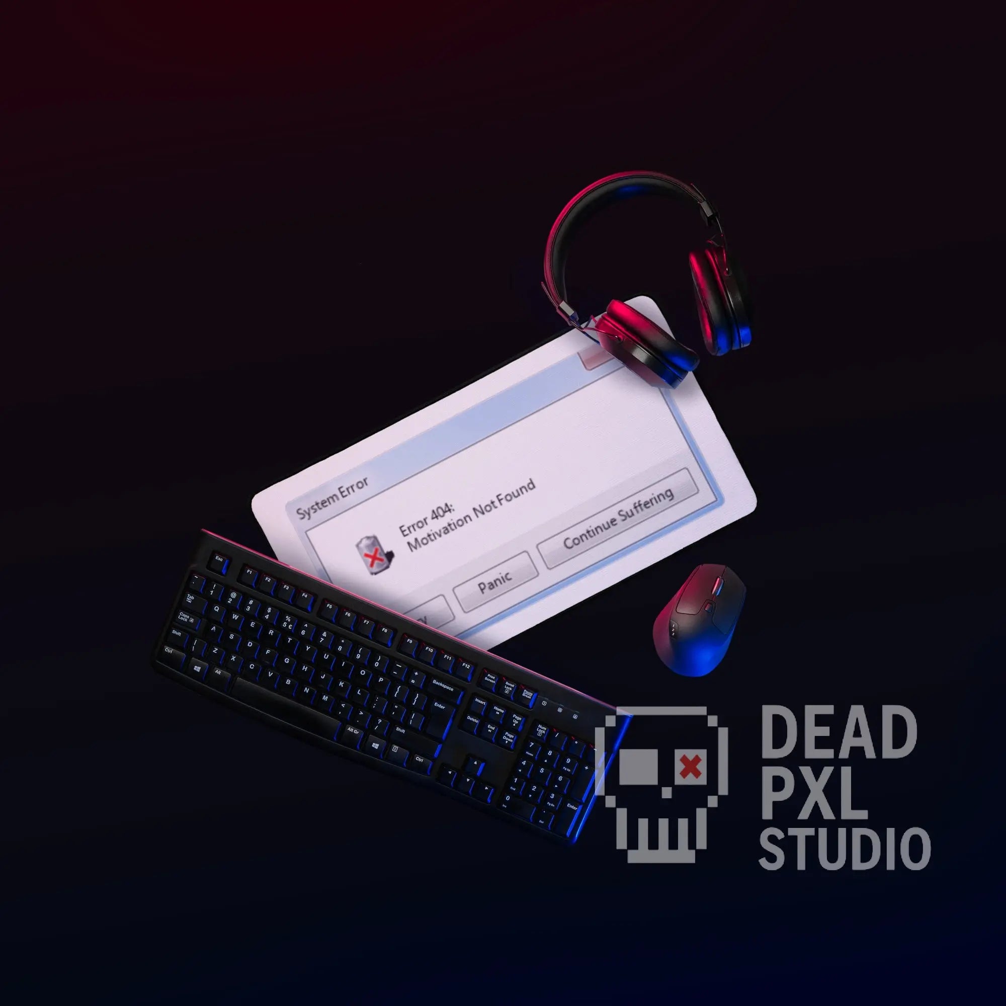 Error 404 Desk Mat